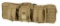 Rukx Gear ATICT36DGT Tactical Double Gun 36 Water Resistant Tan 600D Polyester w NonRust Zippers