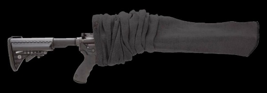 Tac Six 13255 Tactical Rifle Gun Sock fits Tactical Firearms wwo Scope Up To 55 Long Silicone
