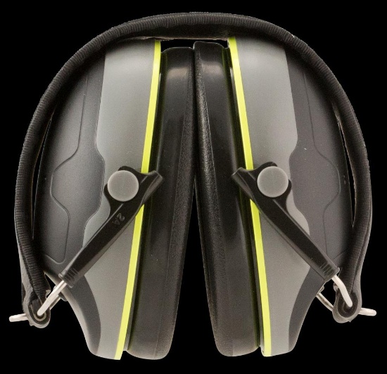 Peltor 97040 Sport Shotgunner II Polymer 24 dB Over the Head GrayBlack Adult 1 Pair