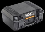Pelican VCV200 Vault Case Medium Black Polymer Holds 2 Handguns