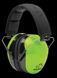 Walkers GWPDCPMHVG Advanced Protection Passive Muff 26 dB Over the Head Lime GreenBlack Polymer
