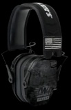 Walkers GWPRSEMPATKPT Razor Patriot Slim Muff 23 dB Over the Head Kryptek HighlanderBlack Polymer