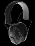 Walkers GWPCLKDM Cloak Dual Mic Electronic Muff Over the Head 2325 dB Black