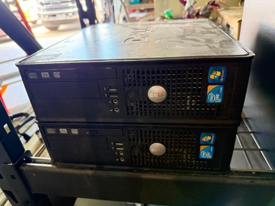 Lot of 2 Dell CPU Computers