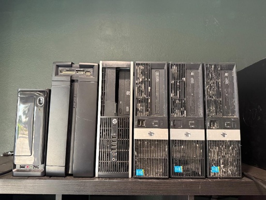Lot of 6 Computers CPU i5