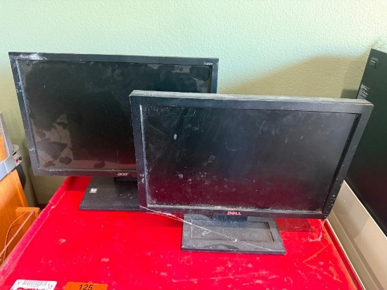Lot of 2 Monitors