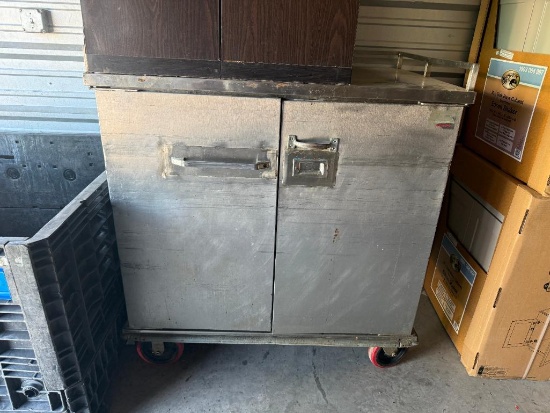 Large Stainless Steel Cart