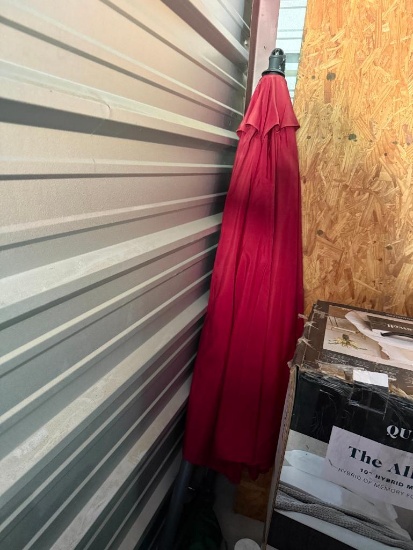 Red Patio Umbrella