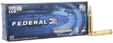 Federal 223A PowerShok 223 Rem 55 gr Jacketed Soft Point 20 Per Box