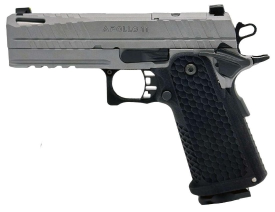 LFA LFAPC81303 Apollo 11 Compact 9mm 4.15 Gray Tactical Firearm