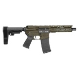 DB-15 5.56mm NATO Pistol with ODG Finish and SBA3 Brace