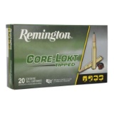Remington Ammunition 29044 Core-Lokt Rifle Ammo 308 Win 165 Gr Core-Lokt Tipped 20 Bx