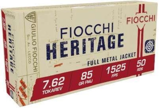 Fiocchi Amo 7.62X25Mm 85Gr Fmj 50-Rd