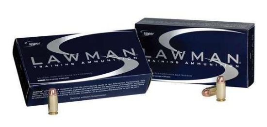 Speer Ammo 53885 Lawman Clean Fire 45 Acp 230 Gr Total Metal Jacket (Tmj) 50 Bx