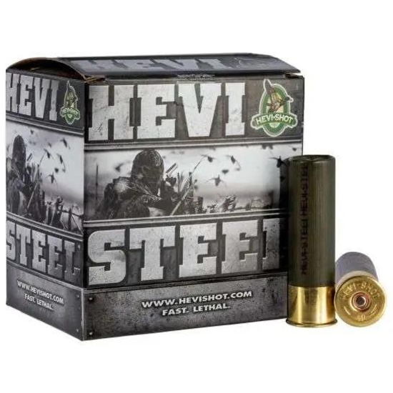 Hevishot 65002 Hevi-Steel 12 Gauge 3.5 1 3/8 Oz 2 Shot 25 Bx