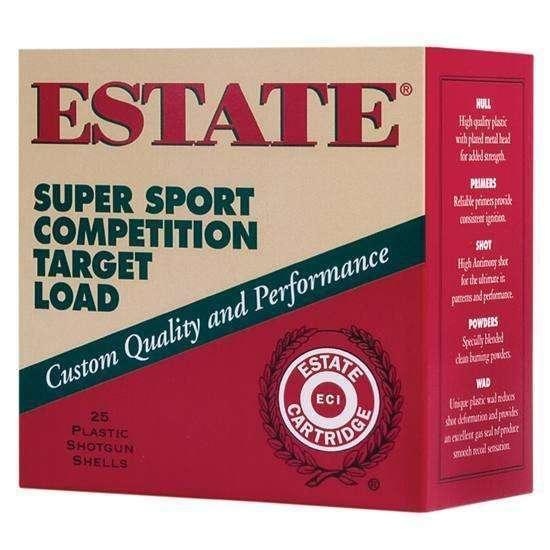 Estate Ss12H75 Super Sport 12 Gauge 2.75 1 1/8 Oz 7.5 Shot 25 Bx
