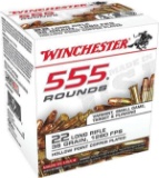 Winchester Ammo 22Lr555Hp Usa 22 Lr 36 Gr Copper Plated Hollow Point (Cphp) 555 Can