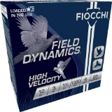 Fiocchi Hv Lead Amo 12Ga 3 In 1 3/4 Oz #4 1330Fps 25-Rd