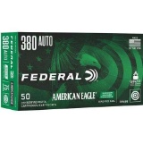 Federal Ae380Lf1 American Eagle 380 Acp 75 Gr 50 Bx