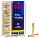 Cci 0049 Varmint 17 Hmr 17 Gr V-Max Polymer Tip 50 Bx
