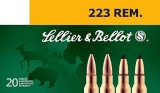 Sellier & Bellot Sb223B Rifle 223 Rem 55 Gr Soft Point (Sp) 20 Bx