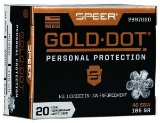 Speer Ammo 23970Gd Gold Dot Personal Protection 40 S&W 165 Gr Hollow Point (Hp) 20 Bx
