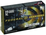 Federal Pb127Lrs Premium Vital-Shok Truball 12 Gauge 2.75 Rifled Slug 1 Oz Slug Shot 5 Bx