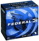 Federal H1216 Game-Shok Upland 12 Gauge 2.75 1 Oz 6 Shot 25 Bx