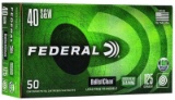 Federal Bc40Ct1 Ballisticlean Reduced Hazard Training 40 S&W 125 Gr Lead Free Frangible 50 Bx