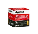 Aguila 1B221118 Standard High Velocity 22 Lr 38 Gr Copper-Plated Hollow Point 500 Bx