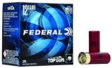 Federal Tg1275 Top Gun 12 Gauge 2.75 1 1/8 Oz 7.5 Shot 25 Bx