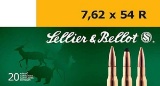 Sellier & Bellot Sb76254Rb Rifle 7.62X54Mmr 180 Gr Soft Point (Sp) 20 Bx