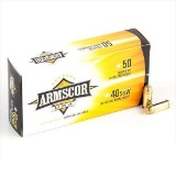 Armscor Fac402N Pistol 40 S&W 180 Gr Full Metal Jacket (Fmj) 50 Bx