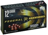 Federal Pd13200 Premium Personal Defense 12 Gauge 2.75 9 Pellets 00 Buck Shot 5 Bx