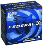 Federal H12375 Game-Shok Upland Heavy Field 12 Gauge 2.75 1 1/8 Oz 7.5 Shot 25 Bx