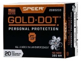 Speer Ammo 23962Gd Gold Dot Personal Protection 40 S&W 180 Gr Hollow Point (Hp) 20 Bx