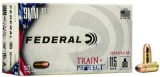 Federal Tp9Vhp1 Train + Protect 9Mm Luger 115 Gr Versatile Hollow Point 50 Bx