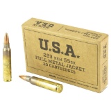 Win Service Grade 223Rem 55Gr Fmj 20/10