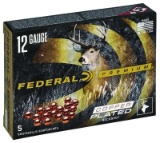 Federal P15400 Premium Vital-Shok 12 Gauge 2.75 9 Pellets 00 Buck Shot 5 Bx