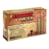 Barnes Bullets 21548 Vor-Tx Rifle 300 Blackout 110 Gr Tac-Tx Flat Base 20 Bx