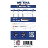 Nosler 40110 Whitetail Country 270Win 130Gr Spitzer Boat Tail 20 Per Box