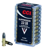 Cci 957 Suppressor 22 Lr 45 Gr Lead Hollow Point (Lhp) 50 Bx