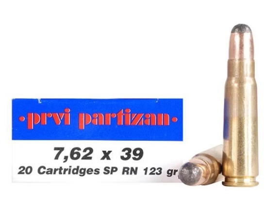 Ppu 7.62X39 Sp 123Gr 20/1000