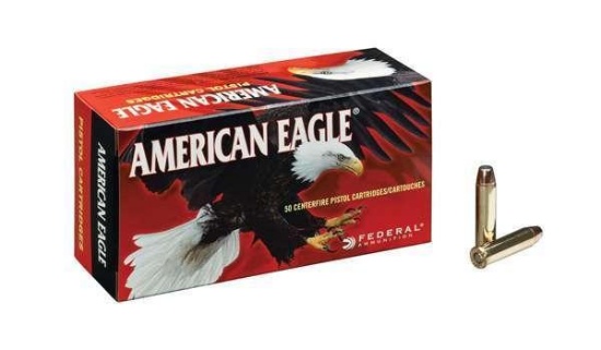 Federal Ae357A American Eagle 357 Mag 158 Gr Jacketed Soft Point (Jsp) 50 Bx