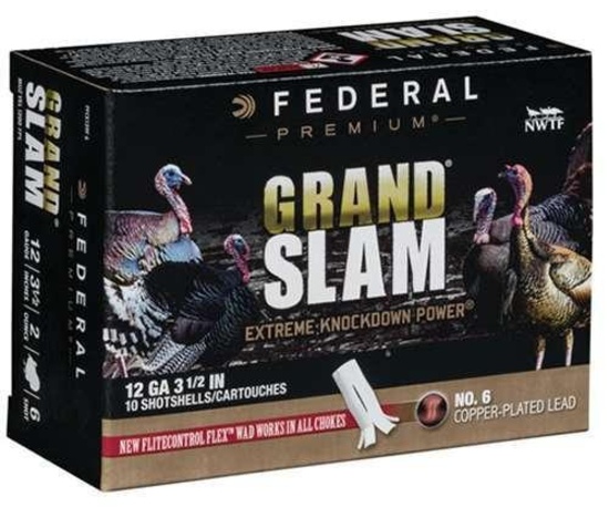 Federal Pfcx139F6 Premium Grand Slam 12 Gauge 3.5 2 Oz 6 Shot 10 Bx