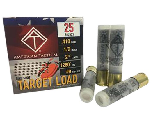 Ati Target Load .410Ga Amo #9 1/2 Oz 2.5 25Rd/Box