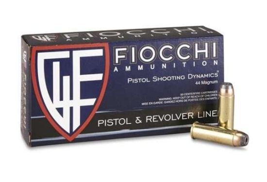 Fiocchi Amo 44 Rem Mag 240Gr Jhp 50-Rd