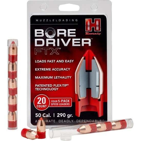 Hornady Bullet 50 Cal Bore Briver 290Gr Ftx 20/Box