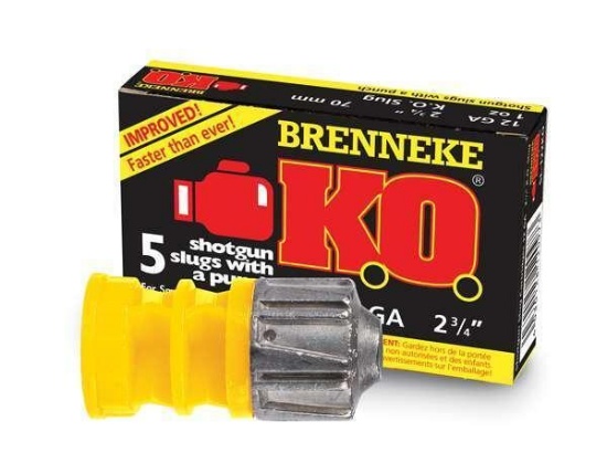 Brenneke Usa 12Ga Ko Slug 2-3/4 1Oz. Slug 5Pk.