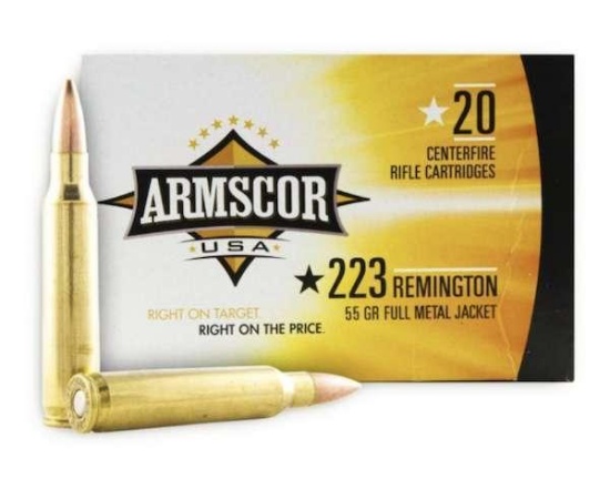 Armscor Fac2231N Rifle 223 Rem 55 Gr Full Metal Jacket (Fmj) 20 Bx